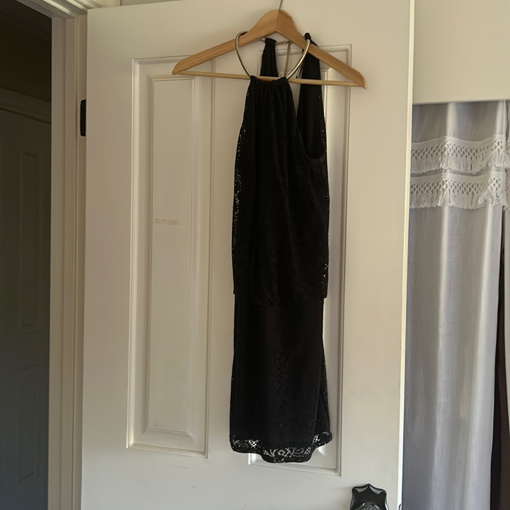 Black formal dress
